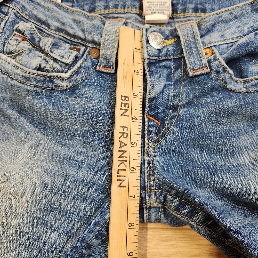 True Religion Blue Flare Jeans - Picture 8 of 11